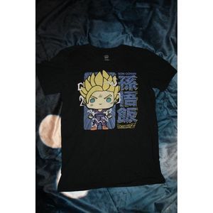 POP! Tee DragonballZ Son Gohan Men's Short Sleeve‎ T-shirt Size Small